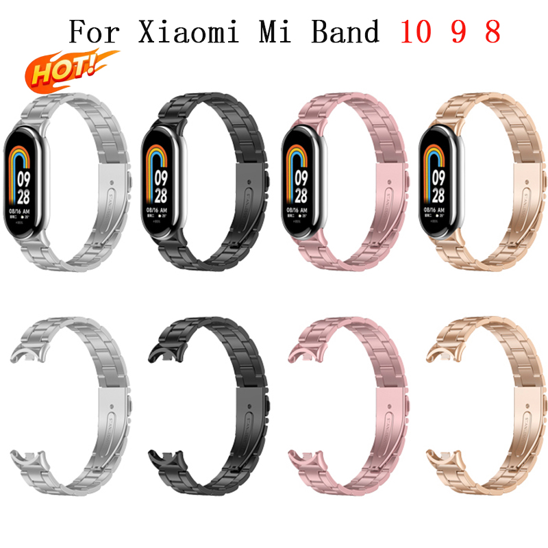 Rugged Sport Strap - Metal Strap For Xiaomi Mi Band