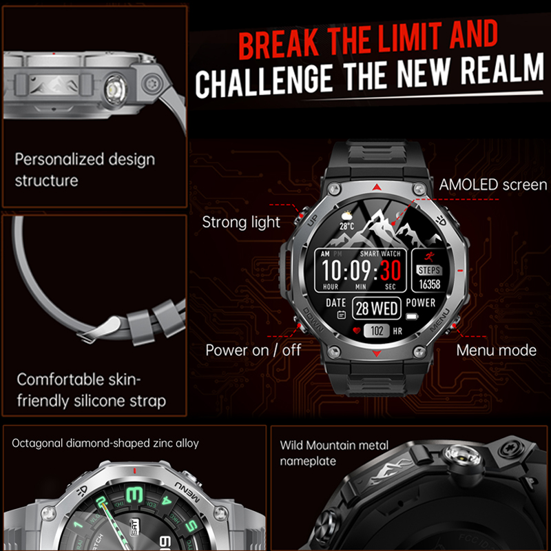 2026 New T-Rex 3 Ultra Outdoor - đánh giá và giá Smartwatch Custom