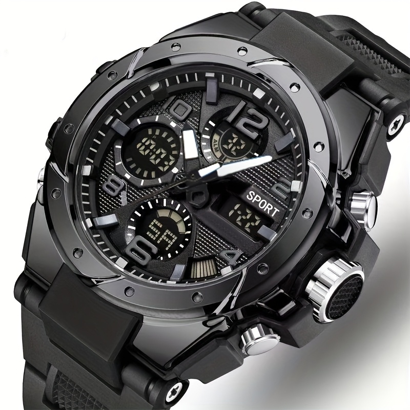 Rugged Dual Display Men's Spor - đánh giá và giá Rugged Sport Strap