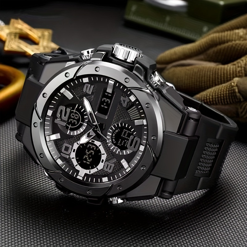 Rugged Dual Display Men's Spor - đánh giá và giá Rugged Sport Strap