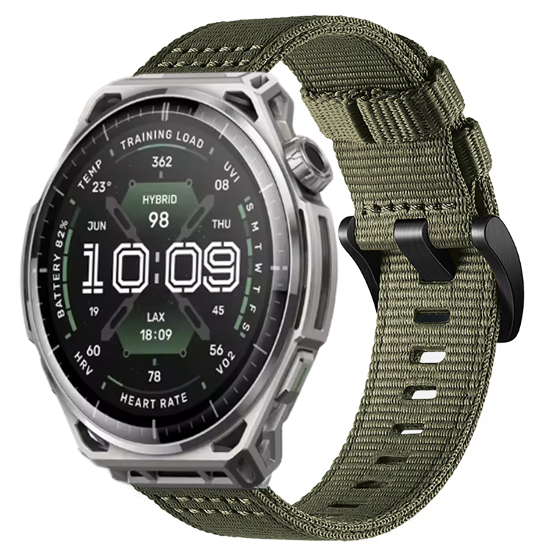 Rugged Nylon Strap 22mm for Am - đánh giá và giá Rugged Sport Strap