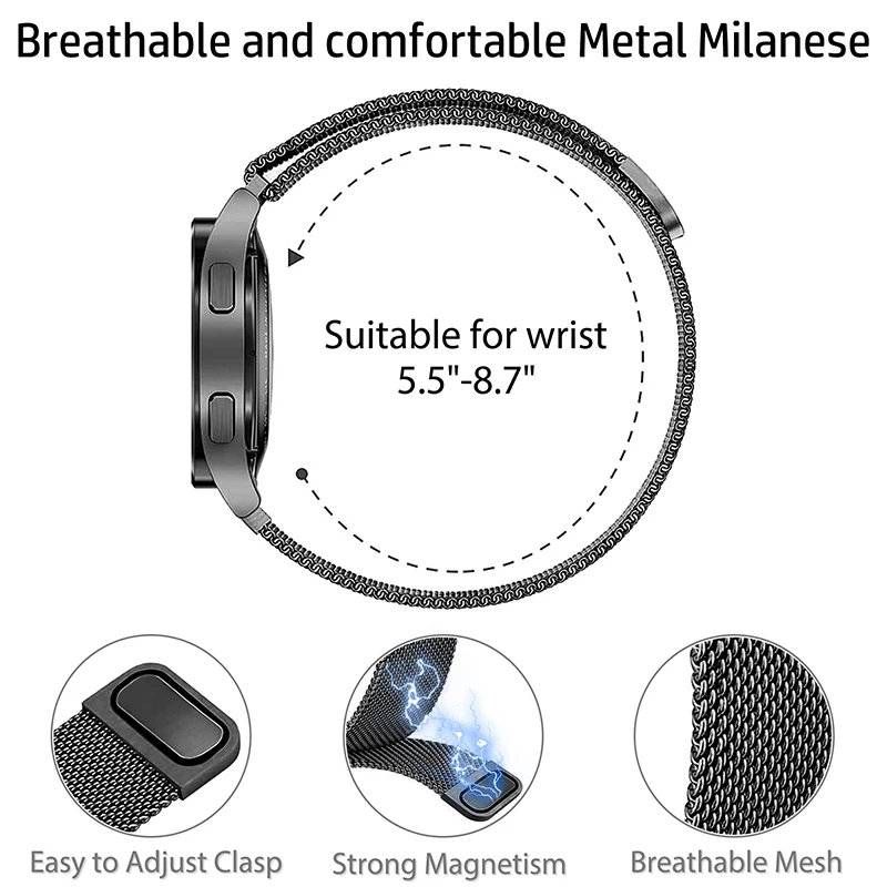 20mm strap For Amazfit GTS 4/3 - đánh giá và giá Titan Smartwatch Accessories