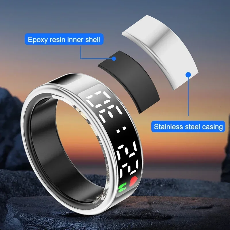 Smart Ring For Men Women Heart - đánh giá và giá Rugged Sport Strap