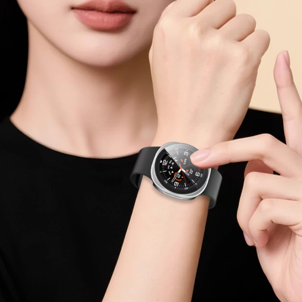 Tempered Glass+Case for Samsun - đánh giá và giá Samsung Smartwatch Accessories