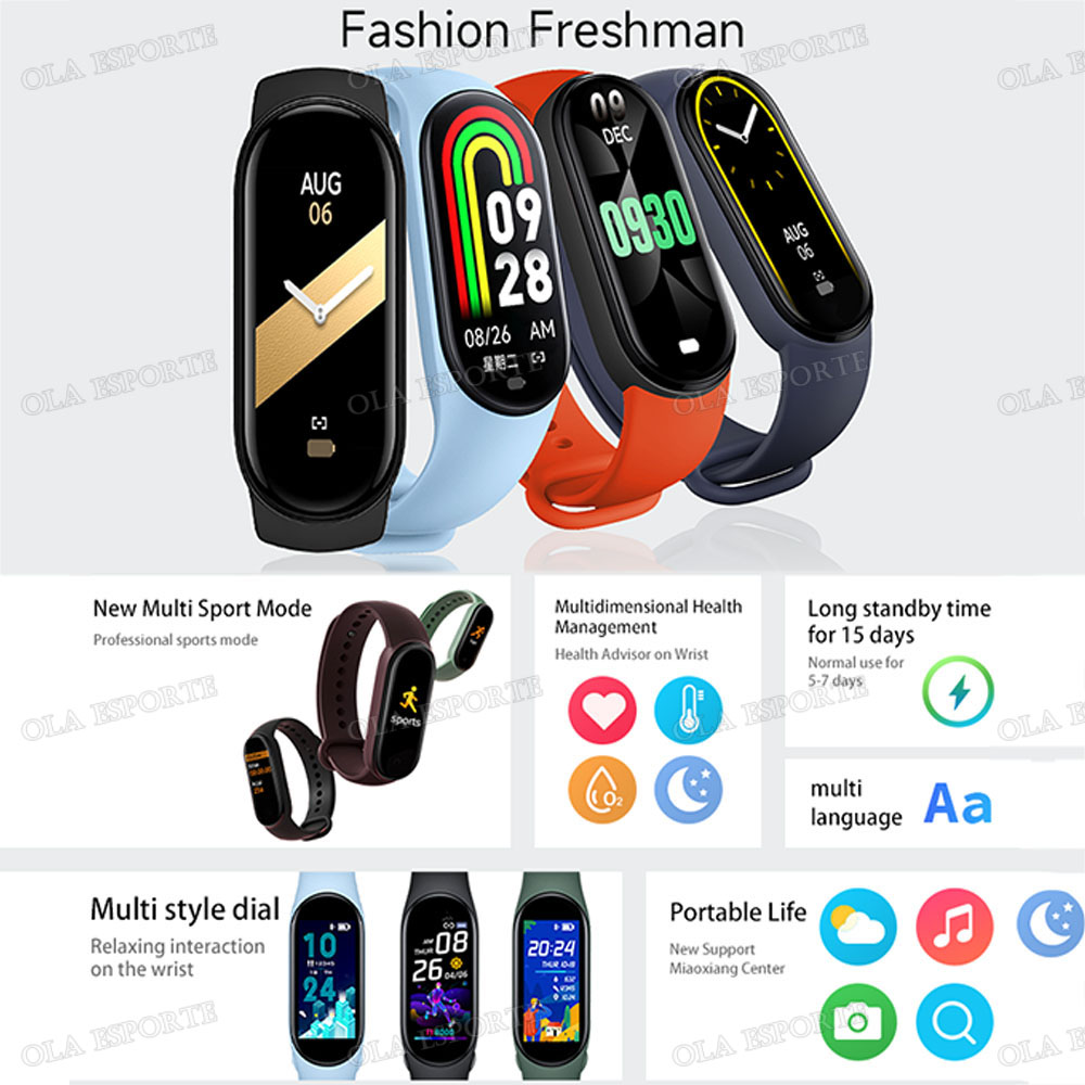 M8 Smart Watch Men Women Fitne - đánh giá và giá Smartwatch X12