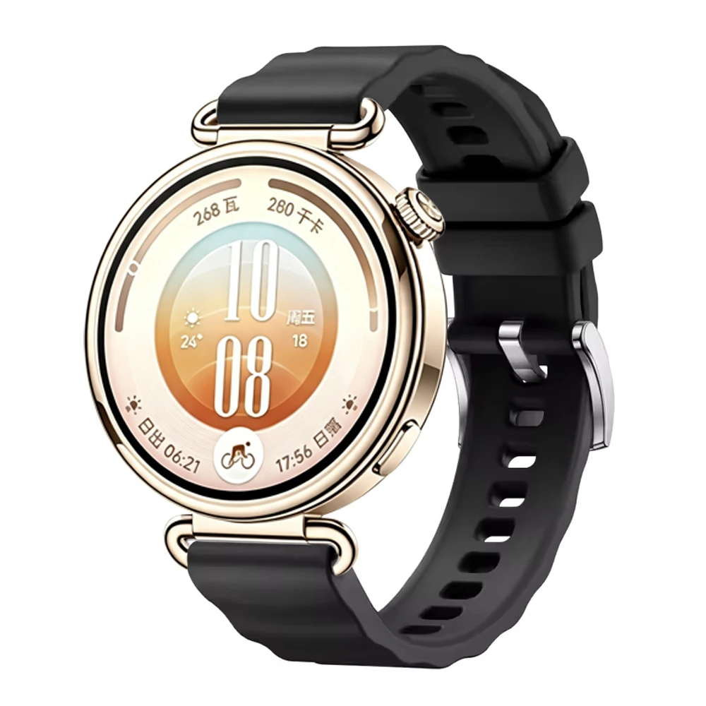 18mm Wave Silicone Strap For H - đánh giá và giá Smartwatch X2